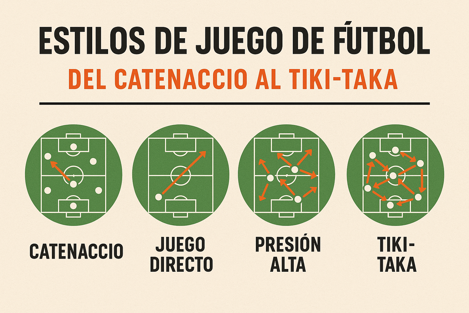 Tácticas y Estilos de Juego en Fútbol
